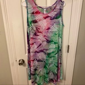 Flowy floral coverup